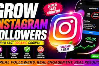 super fast instagram organic growth marketing and promotion