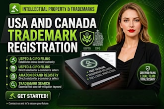 do USA trademark registration, amazon brand registry, canada trademark