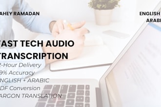 transcribe tech, meetings, and IT content perfectly