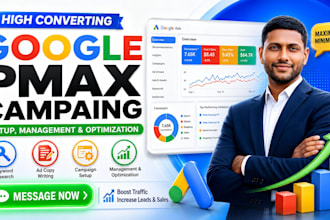 setup google performance max and manage pmax ads campaign