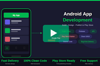 build a stunning android mobile app