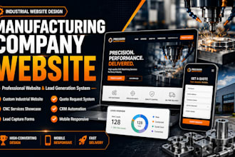 build cnc machine shop manufacturing company business industrial website