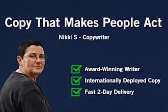 write conversion copy that stops the scroll and converts
