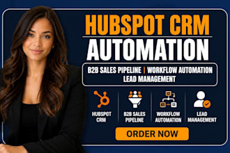 automate hubspot CRM automation, b2b sales pipeline, workflow automation