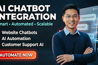 integrate an ai chatbot into your website or business