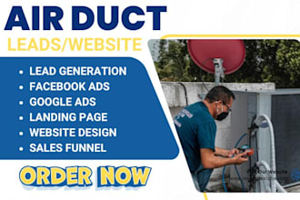 air duct leads cleaning leads air duct website air duct cleaning landing page