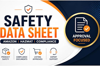 safety data sheet amazon compliance document hazardous product listing approval
