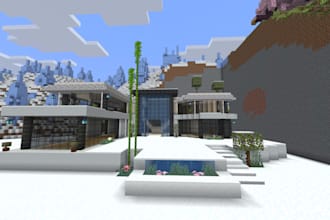 build custom minecraft houses and structures