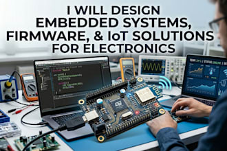 design embedded systems, firmware, and iot applications for electronic devices