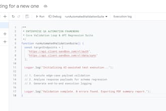 design a custom QA automation framework and ai testing tools