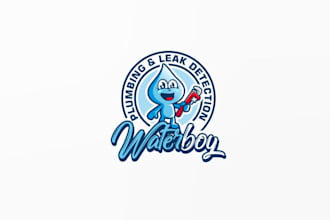 do cool and fun logo the opening of our plumbing business