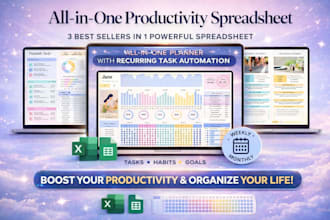 design budget spreadsheet, custom excel googlesheet, vba, dashboard, formular