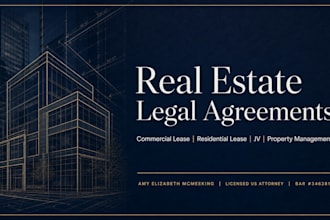 be your US attorney for real estate lease and joint venture agreements