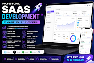 build a custom saas platform or web application