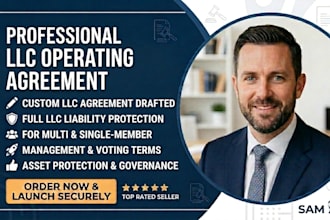 write a corporate bylaws and llc operating agreements to protect personal assets