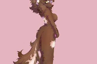 do character illustration a rendered artwork