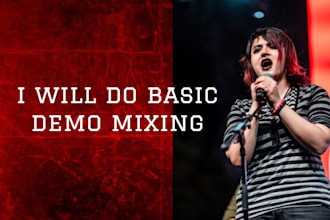 do basic song demo mixing