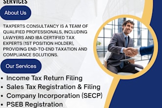 be your pakistan tax consultant