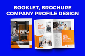 do adobe indesign company profile brochure booklet proposal white paper design