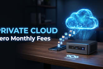 build your private cloud to replace google drive and icloud
