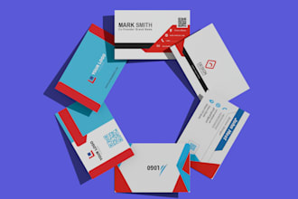 design a professional and modern business card