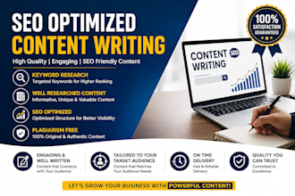 write SEO optimized ai assisted blog posts and articles