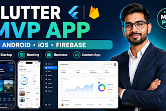 build a flutter firebase mvp mobile app for your startup