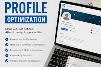 enhance and fully optimize linkedin profile for you