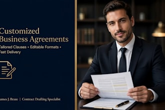write customized business agreement documents tailored to your needs