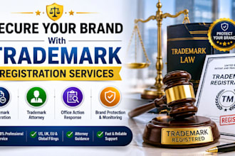 secure brand with trademark registration, trademark attorney, office action