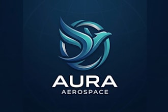 design a modern and professional airline logo for your aviation brand