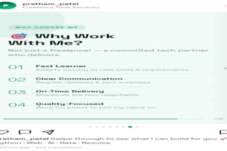 design professional instagram carousel posts
