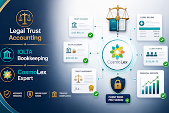do legal trust accounting and iolta bookkeeping in cosmolex