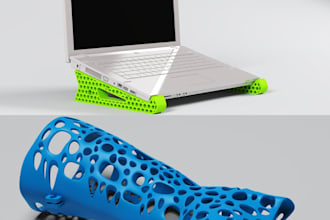 design 3d cad model for 3d printing
