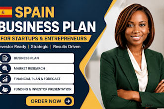 write spain business plan with investor ready plan for startups