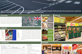 create architectural presentation boards and posters