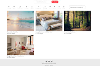 build a responsive web application like airbnb using nodejs and mongodb