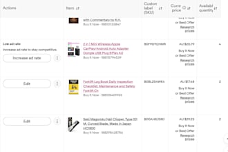 list 99 top selling amazon products to your ebay