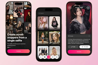 develop advanced ai photo editing app, video editing app, ai camera app, ar app