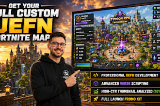 create a full custom fortnite map in uefn with verse script