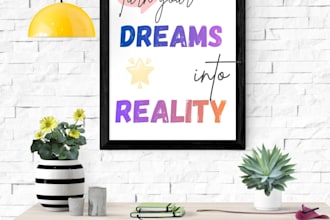 do digitally designed wall art and wallpaper for phones and laptops