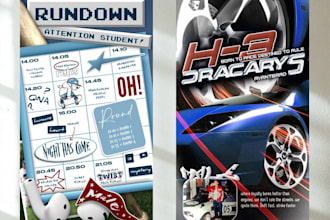 design custom logo, poster, and social media visuals