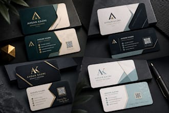 design professional business cards for your brand