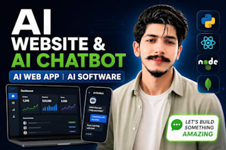 develop ai website, ai chatbot, ai web application, ai software developer