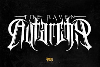 create design a thrash metal and heavy metal logo