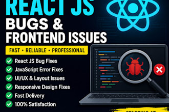 fix react bugs and frontend issues