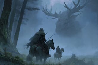 create a dark fantasy character for you