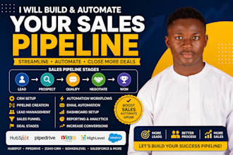 build and automate your sales pipeline CRM