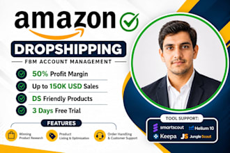 manage your amazon fbm drop shipping account