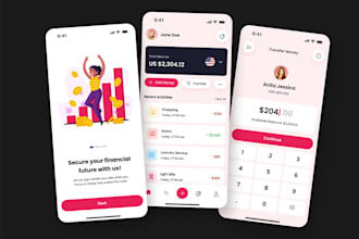 develop ai fintech app p2p lending app crypto wallet app payment app neobank app
